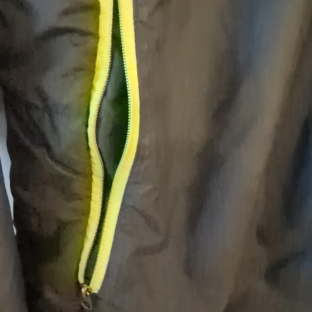 North Face Men's Gosei Jacket Size Large Brown with Green Interior‎ Full Zip